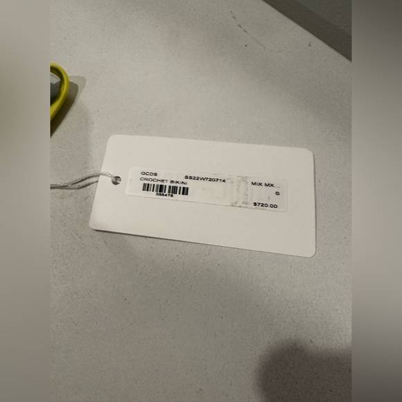 NWT ~ GCDS Multicolor Crochet Daisy Bikini - Picture 9 of 9